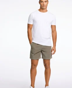 Alternative view of Corduroy Shorts - Lt Army