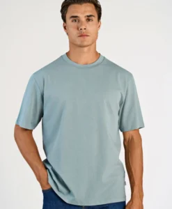 O-neck Tee Oversize S/S - Dk Aqua