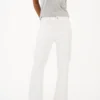 Frida Cropped Jeans Wash Optical White - Optical White