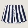 Classic Retro Stripe - Navy/White