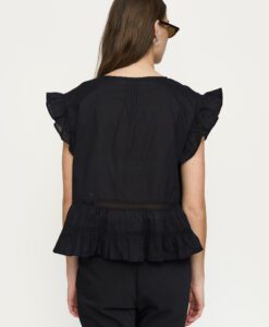 Alternative view of SRGallia Top GOTS - Black
