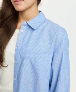 SRVeronica Striped Shirt . Stripe Blue Bonnet - Bild 3