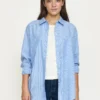 SRVeronica Striped Shirt . Stripe Blue Bonnet