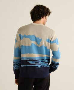 Alternative view of Sweater Mora Man And Sea - Multi Color