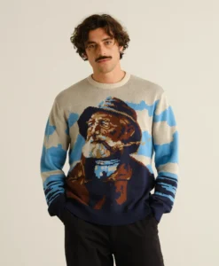 Sweater Mora Man And Sea - Multi Color