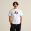 T-Shirt Stockholm Monday Crash - White