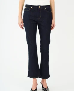 Alternative view of Johanna Kick Flare Jeans Wash Rinse Vicky - Denim Blue