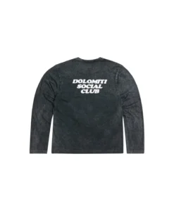 Dolomiti Social Club LS - Washed Black