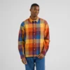 Shirt Rute Flannel Check Muted - Multi Color