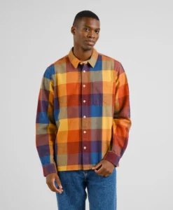 Shirt Rute Flannel Check Muted - Multi Color