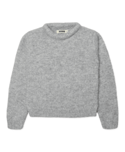 WBHua Fluffy Crew - Grey Melange - Bild 4
