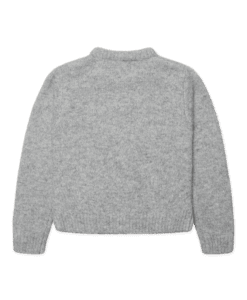 WBHua Fluffy Crew - Grey Melange - Bild 5