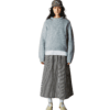 WBHua Fluffy Crew - Grey Melange