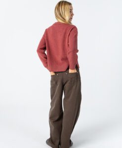 Alternative view of Lyocell Jeans-Petra Fit - Chocolate Brown