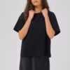 MWApir Boxy Tee - Black