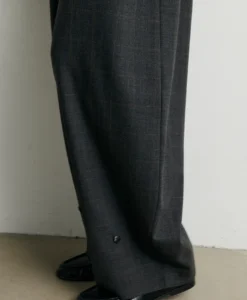 Anjou Trousers - Dark Grey Melange - Bild 5