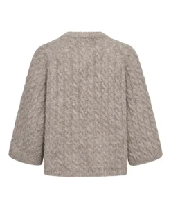 Kabba New Knit Cardigan - Light Brown - Bild 5