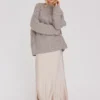 Kabba Knit Pullover - Light Brown