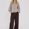 Kabba New Knit Cardigan - Light Brown