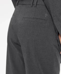 Dilay - Herringbone Drape - Mid Grey Melange - Bild 3