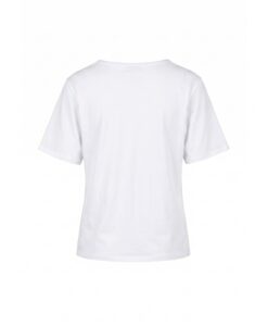 Sweat Blouse with Draped Detail - White - Bild 4