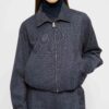Enya Tactile Weave - Navy Melange