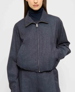 Enya Tactile Weave - Navy Melange