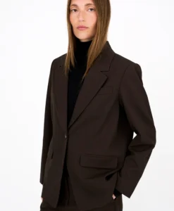 Andrea Essential Blazer - Espresso Brown - Bild 3