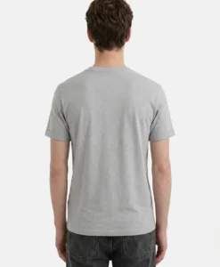 Alternative view of Lung Melange T-Shirt - Light Grey Melange
