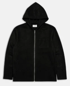 Nikolaj Vegan Zip Hoodie - Black - Bild 5