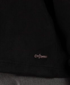 Nikolaj Vegan Zip Hoodie - Black - Bild 8