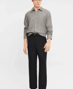 Rodrik Soft Flanell Check - Dark Grey Check - Bild 4