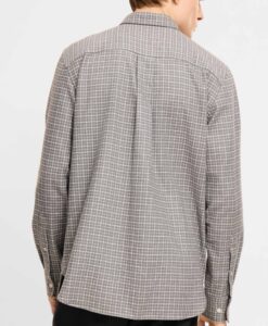 Rodrik Soft Flanell Check - Dark Grey Check - Bild 3