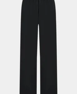 Trousers w Stripes - Black/Ecru