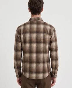Leon Checked Shirt - Brown Checked - Bild 3