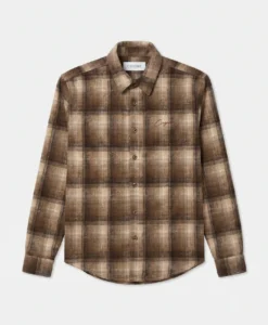 Leon Checked Shirt - Brown Checked - Bild 6