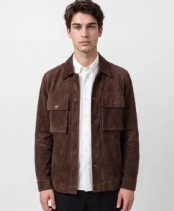 Nash Vegan Suede Jacket - Java
