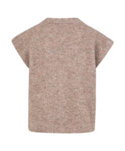 Alternative view of Boxy Knit Vest - Rose MIx