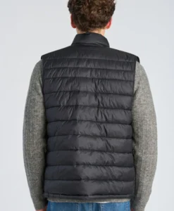 Alternative view of Light Weight Puffer Vest - Black