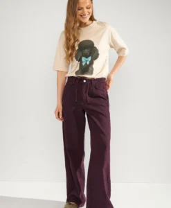 Alternative view of Nutova Oversize T-shirt - Gray Mom