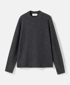 Assar Boucle Wool Mix - Dark Grey Melange - Bild 7