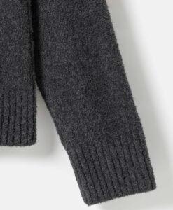 Assar Boucle Wool Mix - Dark Grey Melange - Bild 6