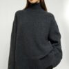 Neija Boucle Wool Mix - Dark Grey Melange