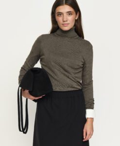 SRMarla Rollneck Knit - Canteen Melange