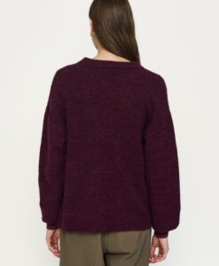 Alternative view of SRAllison Knit - Vinyard Wine