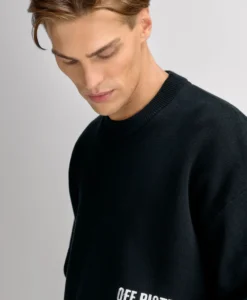 X Sweater - Black - Bild 3