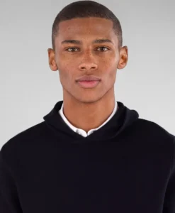 Cedric Knitted Hoodie - Black - Bild 3