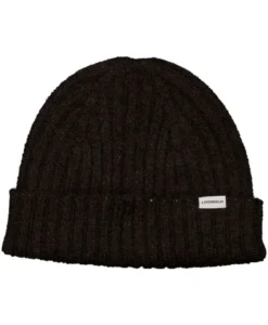 Knit Beanie - Brown Mel