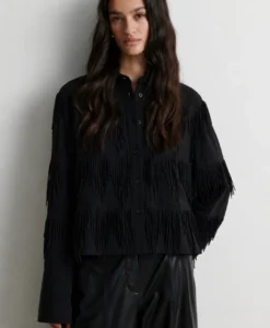 Dancing Cropped Shirt - Chinchilla