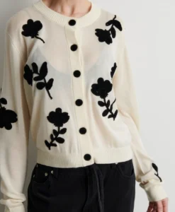 Alternative view of Yota Knit Cardigan - Birch